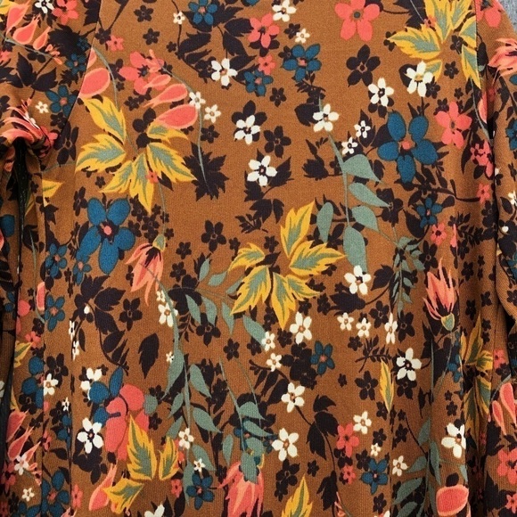 LuLuRoe floral duster size XS EUC - Picture 4 of 7